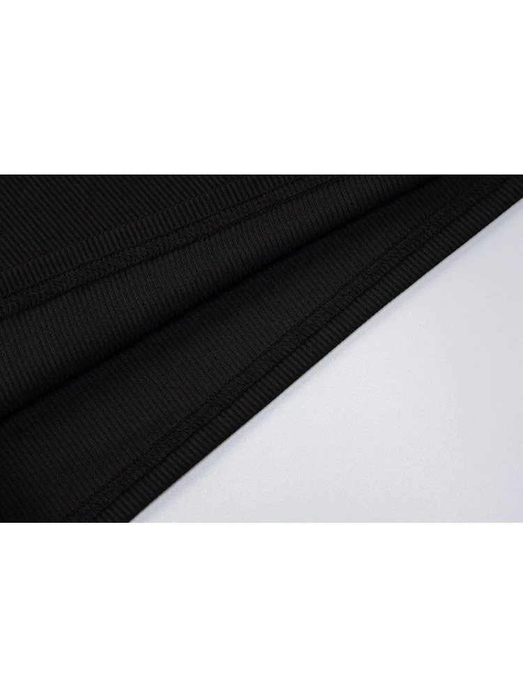 Fall Square Neck Bodycon Long Sleeve Dress 9 Fall Square Neck Bodycon Long Sleeve Dress - Image 7