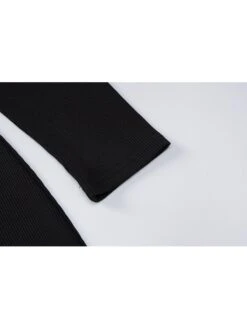 Fall Square Neck Bodycon Long Sleeve Dress 17 Fall Square Neck Bodycon Long Sleeve Dress -BreezeWear Store P 20231219124803708 146