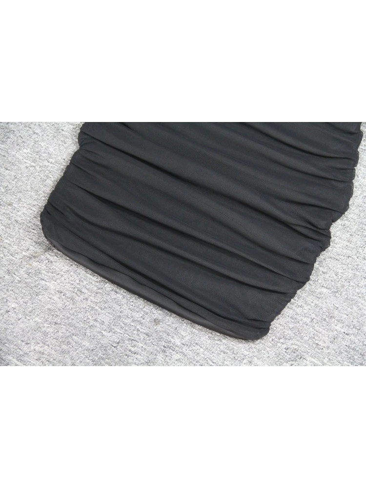 See Through Mid-rise Skinny Long Sleeve Dresses 10 See Through Mid-rise Skinny Long Sleeve Dresses - Image 8