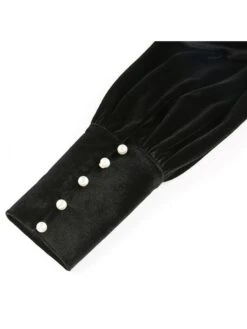 Solid Color Velour Long Sleeves Mini Dress 16 Solid Color Velour Long Sleeves Mini Dress -BreezeWear Store P 20240117134448620 603