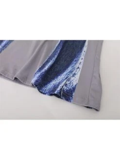 Print High Rise Skinny Sleeveless Dresses -BreezeWear Store P 20240219142003306 998