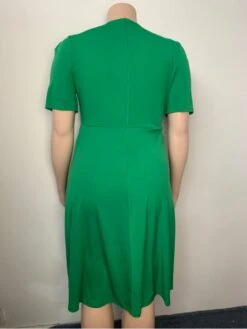 Stringy Selvedge High Rise Fitted Plus Short Sleeve Dress -BreezeWear Store P 20240312115029804 885