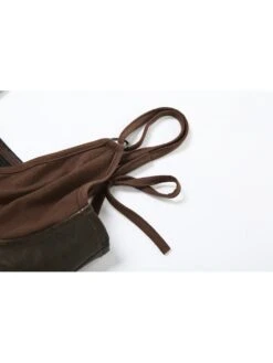 Hollow Out Tie-wrap Spaghetti Straps Maxi Dresses -BreezeWear Store P 20240313102514185 947