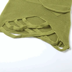 Hollow Out Fringe Irregular Maxi Dress -BreezeWear Store P 20240315115308663 378