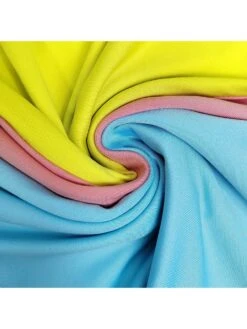 Colorblock Hollow Out Halter Maxi Dress -BreezeWear Store P 20240326170528766 558