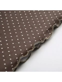 Polka Dots Lace High Rise Short Sleeve Dress -BreezeWear Store P 20240409105519347 426