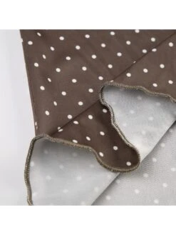 Polka Dots V Neck Short Sleeve Dress -BreezeWear Store P 20240409165522359 900