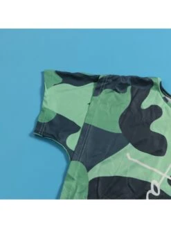 Patchwork High Rise Loose Short Sleeve Dress -BreezeWear Store P 20240417111011239 797