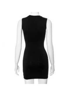 Hotfix Rhinestones High Rise Bodycon Sleeveless Dresses -BreezeWear Store P 20240417175015969 779
