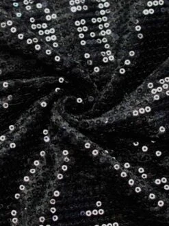 Sequin Loose Ruffle Short Sleeve Dress -BreezeWear Store P 20240426190521314 479