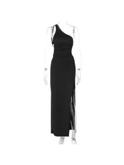 Hollow Out Backless Sleeveless Maxi Dresses -BreezeWear Store P 20240513150538236 695