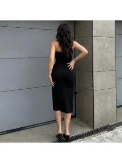 Drawstring Irregular High Rise Sleeveless Dresses -BreezeWear Store P 20240523154022082 861