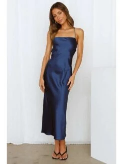 Square Neck Sleeveless PVC Sleeveless Dresses