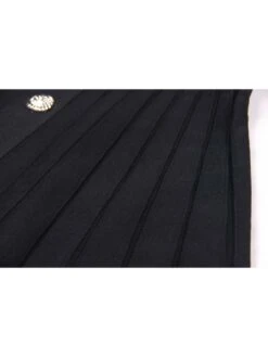 Ruched A-line Single Breasted Short Sleeve Dress -BreezeWear Store P 20240608080006962 154