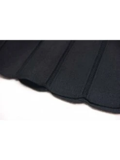 Ruched A-line Single Breasted Short Sleeve Dress -BreezeWear Store P 20240608080008281 493