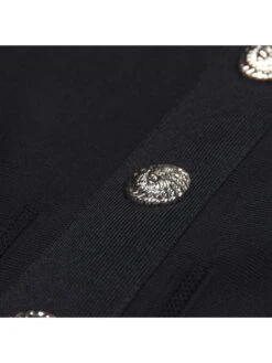 Ruched A-line Single Breasted Short Sleeve Dress -BreezeWear Store P 20240608080010824 109