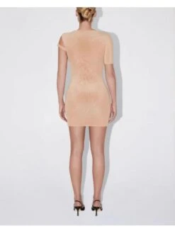 Twist Asymmetrical Inclined Shoulder Dress -BreezeWear Store P 20240614112027089 327