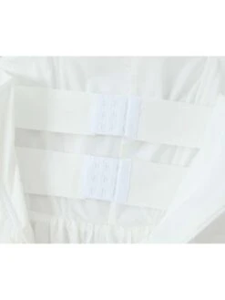 Solid Color Strapless A-line Dresses -BreezeWear Store P 20240614173622571 436