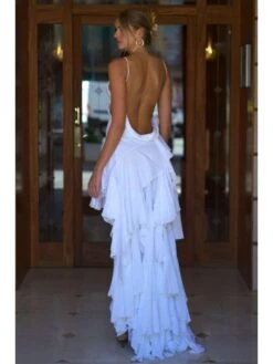 Irregular Ruched Ruffle Sleeveless Dress 10 Irregular Ruched Ruffle Sleeveless Dress -BreezeWear Store P 20240620160011784 928