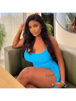 Flower Irregular Backless Spaghetti Straps Dresses 11 Flower Irregular Backless Spaghetti Straps Dresses -BreezeWear Store P 20240621170416639 635