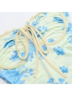 Flower High Rise Bodycon Sleeveless Dresses -BreezeWear Store P 20240622110810780 313