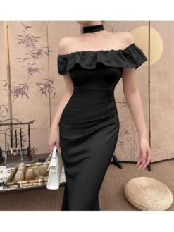 Patchwork Ruffle High Rise Short Sleeve Dress -BreezeWear Store P 20240624083202490 404