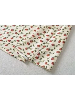 Print Lace Detail Spaghetti Straps A-line Dresses -BreezeWear Store P 20240624152019858 488